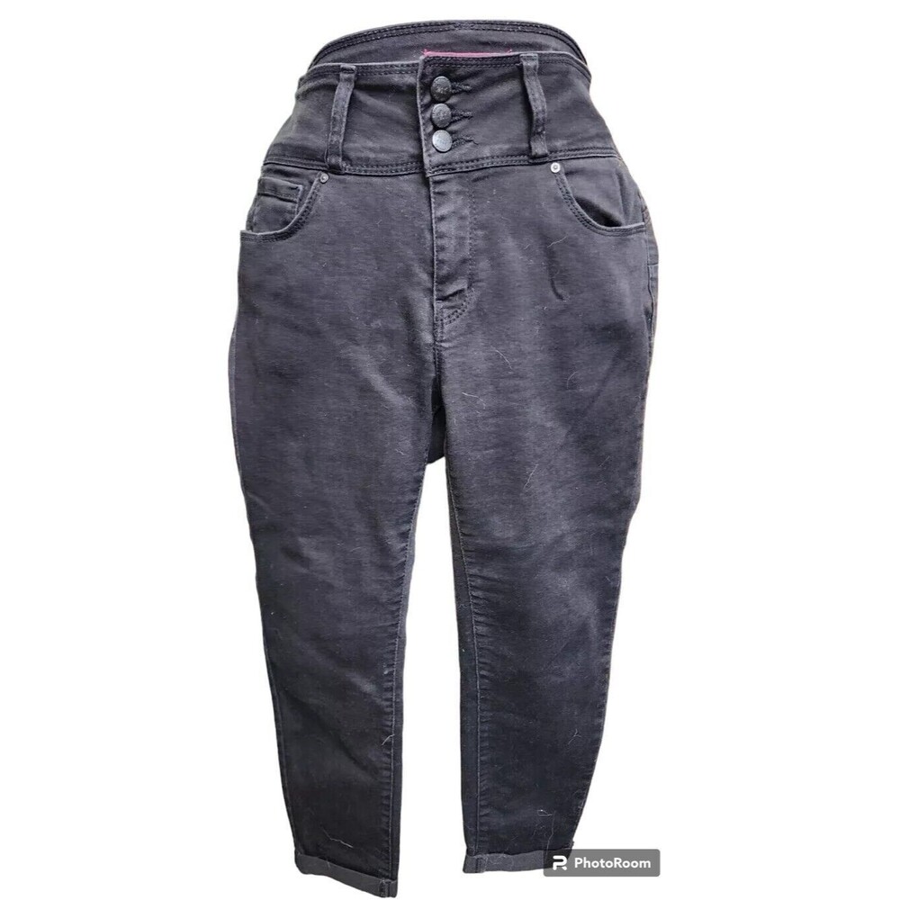 Wax Jean BUTT, I LOVE YOU! Black Jeans Size 11